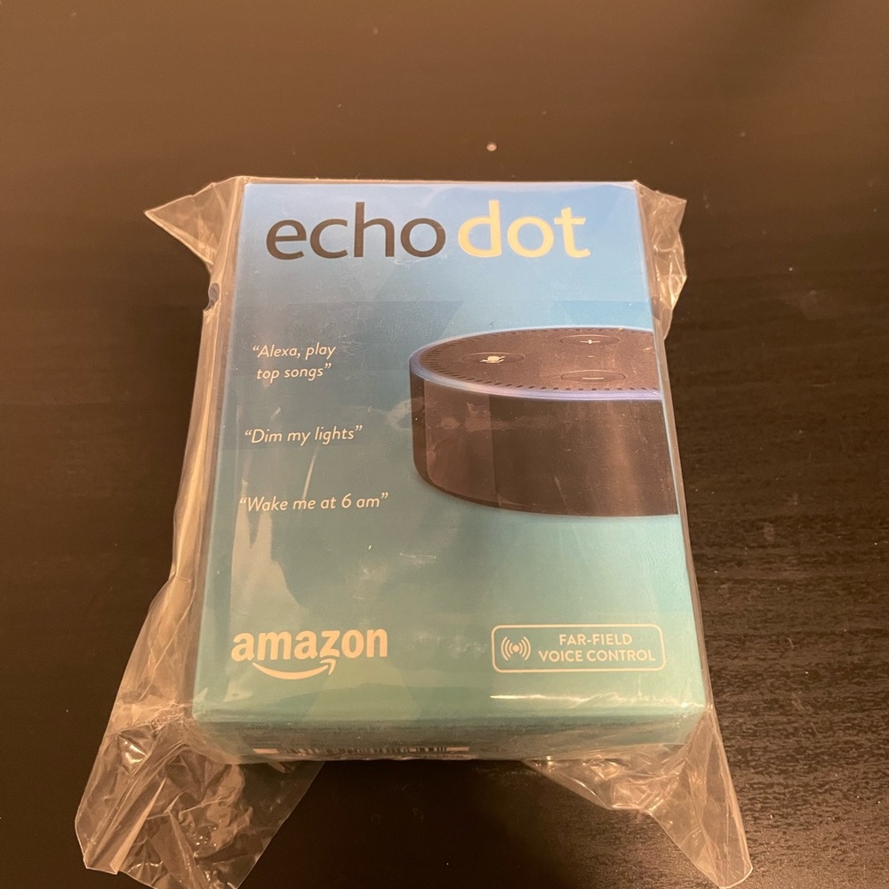 Amazon Alexa Echo Dot Smart Speaker 2nd Gen New never unwrapped